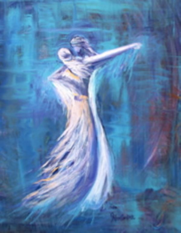 Bridal Dance (artwork 8X10) by Janice VanCronkhite