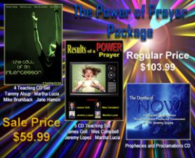 The Power of Prayer Package (Teaching Set) by James Goll, Wes Campbell, Jeremy Lopez, Martha Lucia,Tammy Alsup, Mike Brumback and others
