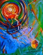 Transforming Seed (artwork 8X10) by Janice VanCronkhite